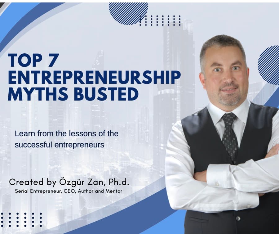 Cover of Top 7 Entrepreneurship Myths Busted