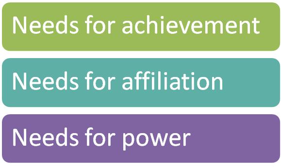 McClelland's Achievement Need Theory